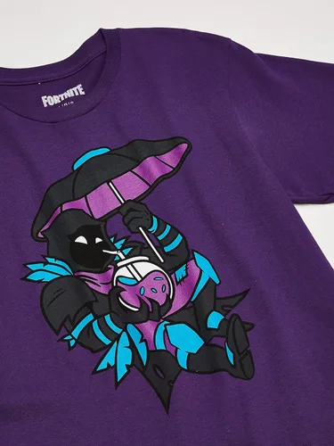 Vista 3 de FORTNITE Camiseta con logotipo oficial para niños