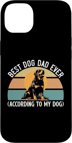 Vista 15 de Rottweiler Dog Lover Gift, Best Dog Dad Ever, Rottie Father Case for iPhone 17