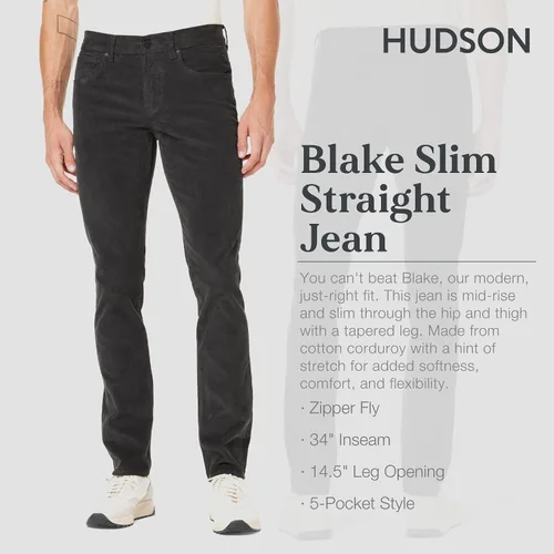 Vista 3 de HUDSON Los jeans de moda Blake