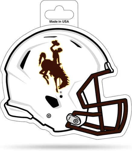 Vista 25 de Rico Industries NCAA - Calcomanía para casco de corte en forma de 4.75 x 5 pulgadas