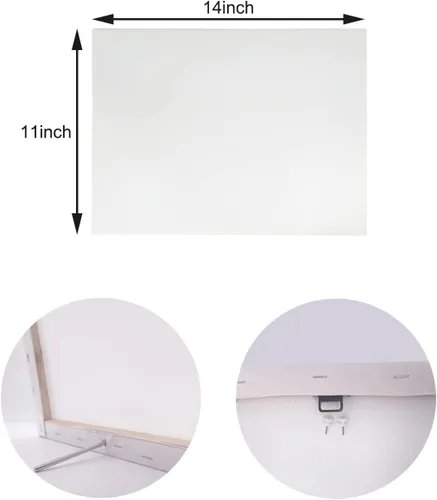 Vista 5 de HONLUNG La decoración de niño para dormitorio, la pared de las reglas de superhéroes es de 11 x 14 pulgadas, decoración para guardería, dormitorio