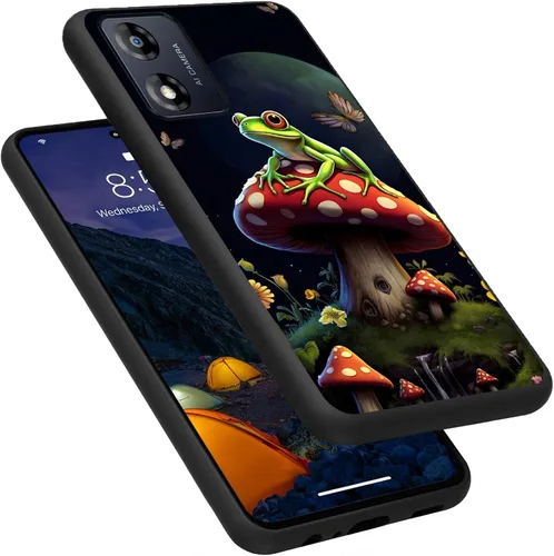 Vista 66 de Funda para Motorola Moto G Play 4G 2024, delgada y ligera, de silicona de TPU suave, color negro, ultrafina, para Motorola Moto G Play 4G 2024, Art