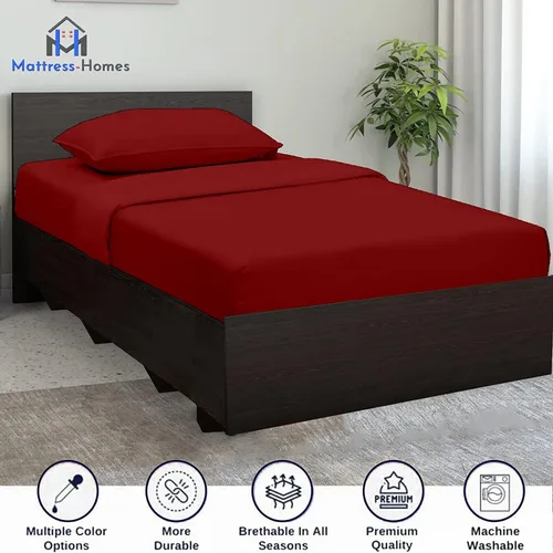 Vista 7 de Mattress-Homes Juego de sábanas de lujo de algodón egipcio para cuna, 4 piezas, sábanas bajeras de 8 pulgadas de profundidad para 25 x 75 pulgadas