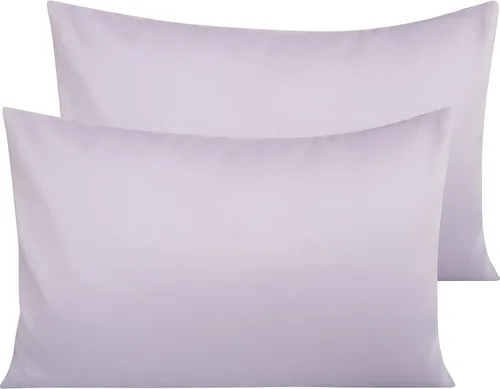 Vista 40 de NTBAY Fundas de Almohada de Algodón Egipcio Queen - Juego de 2, Fundas de Almohada de Algodón de 500 Hilos - Fundas de Almohada Suaves