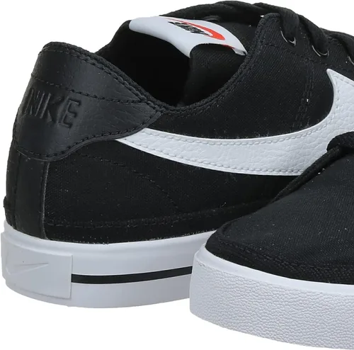 Vista 8 de Zapatos Nike Court Legacy Cu4150-002 - Zapatillas de piel para hombre color negro blanco marrón claro talla 115