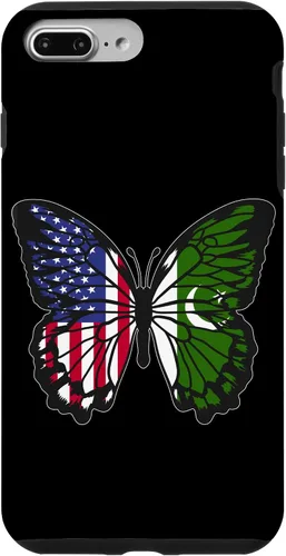 Vista 12 de Pakistani Roots USA Pakistan Mix Butterfly Pakistan Heritage Case for iPhone 17