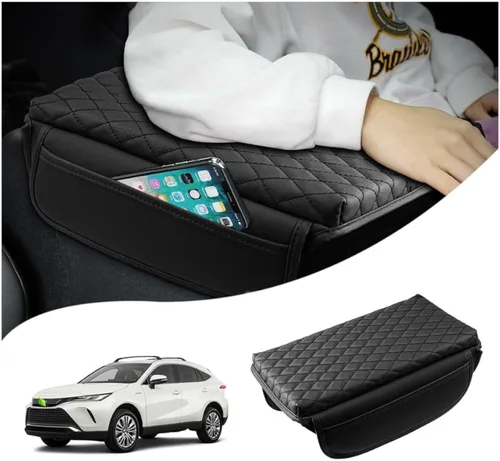 Vista 15 de Autorder Funda de consola central para Chevy Silverado/GMC Sierra 1500 2500 3500 2014-2018, accesorios funda para reposabrazos antiarañazos