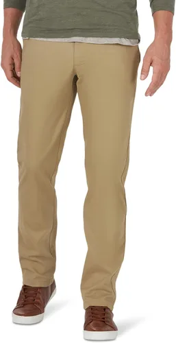 Vista 12 de Lee Pantalón de frente plano, calce recto y delgado para hombre Extreme Motion Negro