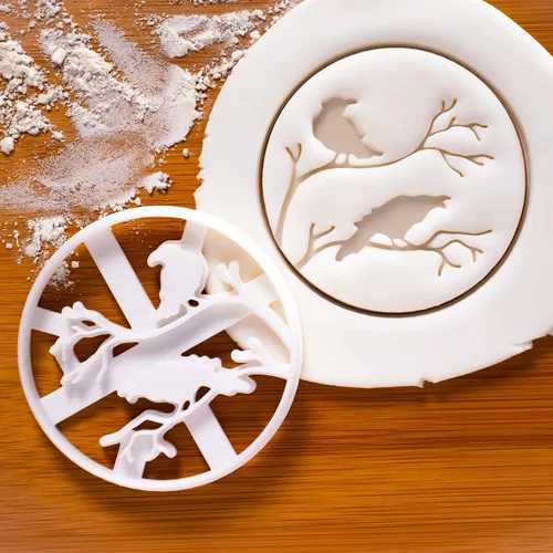 Vista 2 de Cortador de galletas Ravens, 1 pieza - Bakerlogy