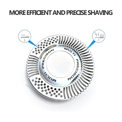 Vista 5 de SH50/52 Cabezales de repuesto para Philips Norelco Series 5000, afeitadoras eléctricas, compatibles con S5000, S5100, S5500 Series, paquete de 3