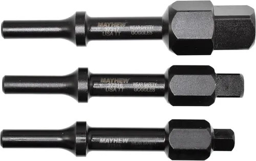 Vista 6 de Mayhew Tools 37316HT Rompedor de Pernos Neumático, Etiqueta Colgante de 1/2", Acabado de Óxido Negro