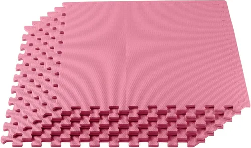 Vista 20 de We Sell Mats - Baldosas multiusos de espuma EVA con un grosor de 0.5 pulgadas, alfombrillas entrelazadas para gimnasios de interior y para el hogar