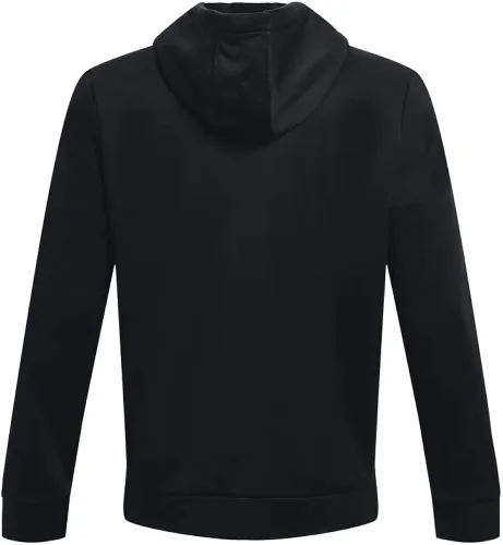 Vista 6 de Under Armour Sudadera con capucha de vellón ArmourFleece con logotipo grande para hombre