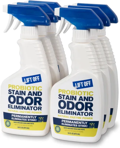 Vista 7 de Lift Off 45006 - Spray probiótico para eliminar manchas y olores, potente limpiador de alfombras con enzimas naturales y eliminador de olores