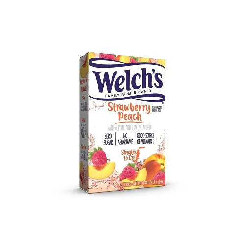 Vista 3 de SINGLES TO GO! Welch's - Paquete variado de 6 unidades, fresa, melocotón, cereza, granada y uva