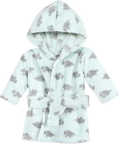 Vista 6 de Hudson Baby - Bata de baño unisex de peluche con cara de animal para bebé Azteca