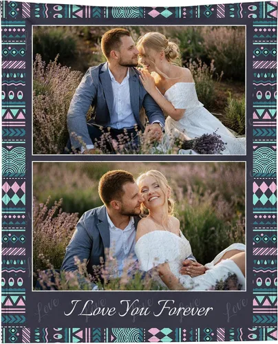 Vista 36 de Manta personalizada con foto, manta personalizada con imagen para regalos de pareja, mantas de franela personalizadas para adultos, niños
