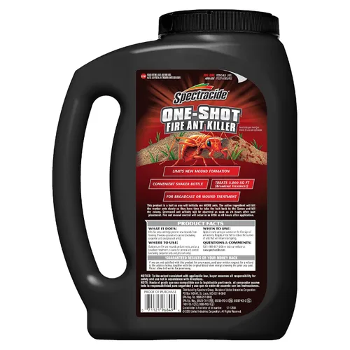 Vista 10 de Spectracide One Shot - Asesino de hormigas de fuego, cebo para hormigas de fuego, controla las hormigas de fuego durante 3 meses, 1.5 libras