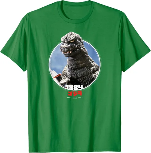 Vista 4 de Godzilla 1984 El regreso de Godzilla Icons of Toho - Camiseta pequeña Negro