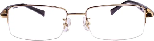Vista 4 de Agstum Gafas ópticas de titanio con montura de media llanta 55-18-145