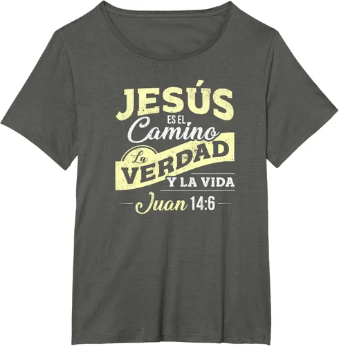 Vista 80 de Camisas de la Biblia de Jesus para los Cristianos Camiseta Española Negro