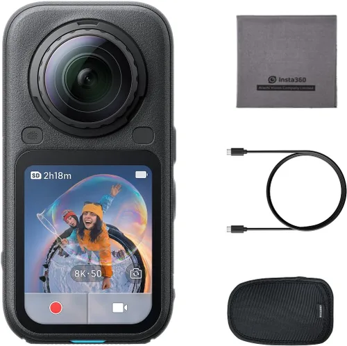 Vista 13 de Insta360 X6 Essentials Bundle White - Cámara 8K 360 con sensores de 1/1.1" Blanco ártico