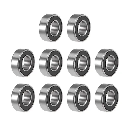 Vista 17 de uxcell 1616-2RS Rodamiento de bolas de ranura profunda Rodamientos de palanca Z2 sellados de 1/2 pulgadas x 1-1/8 pulgadas x 3/8 pulgadas, 10