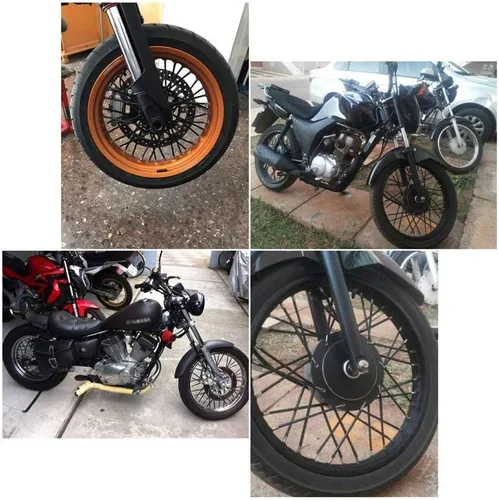 Vista 2 de AnXin Fundas para radios, 72 piezas de cubiertas protectoras para radios de motocicleta, para llantas de rueda de 19-21 pulgadas KLX KX CRF DRZ XR