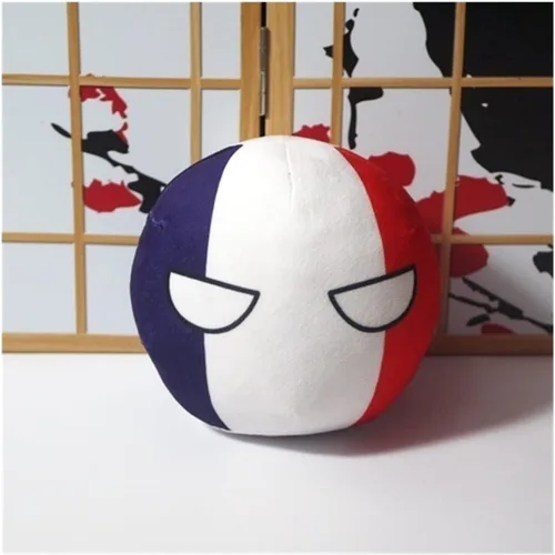 Vista 23 de 7.9 pulgadas, pelota de Polonia, Countryballs, Canadá, Reino Unido, Francia, baile de campo, decoraciones, cosplay de anime, juguetes de peluche