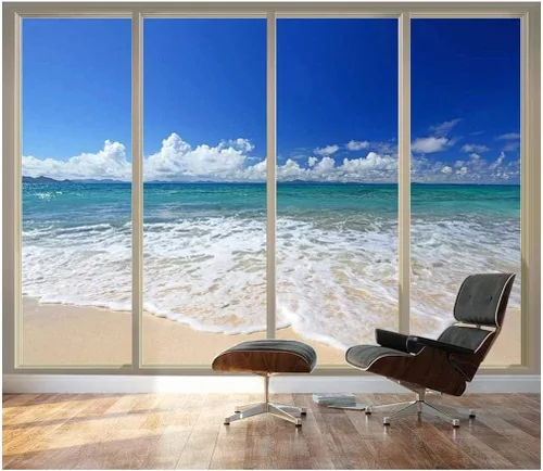 Vista 27 de Mural de pared, adhesivo removible, ideal para decoración del hogar