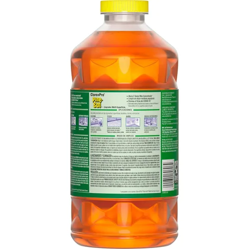 Vista 13 de CloroxPro Pine-Sol Limpiador multisuperficie, pino original, 80 onzas líquidas