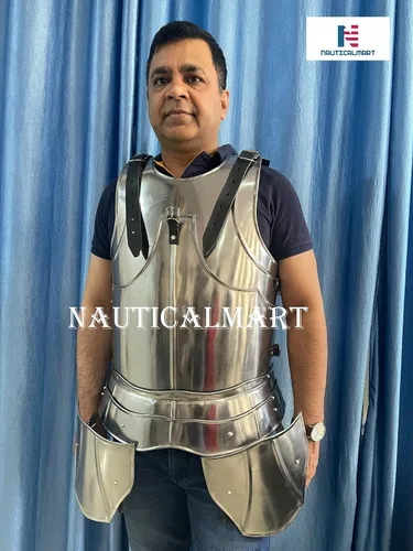 Vista 7 de NauticalMart Traje gótico de armadura, armadura de caballero medieval