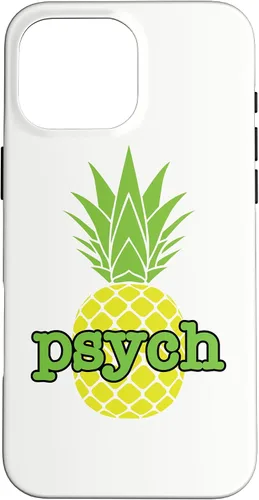 Vista 19 de Funda blanca para iPhone 16 Psych Pineapple Fruit
