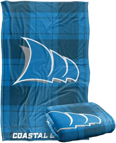 Vista 286 de LOGOVISION St John's University Campus Plaid Spirit Silky Touch Manta súper suave 36 x 58 pulgadas