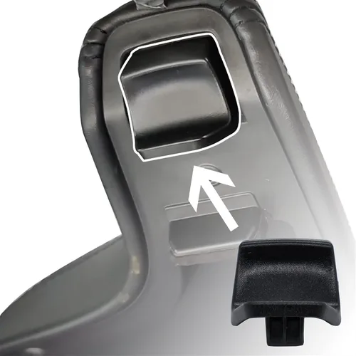 Vista 7 de CRAZYPARTS Pestillo de consola central compatible con Mazda CX-5 2013, 2014, 2015, 2016, número de repuesto OEM KA0G-64-45YA-02, negro
