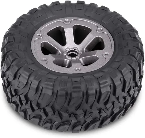 Vista 6 de 4pcs RC Crawler neumáticos, rueda plástica de goma para 1/16 RC coche 1.0 C24 actualizaciones