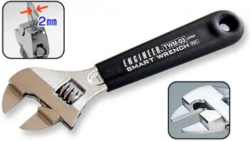 Vista 5 de Engineer TWM-03 - Llave inglesa ajustable de mordazas finas Smart Monkey
