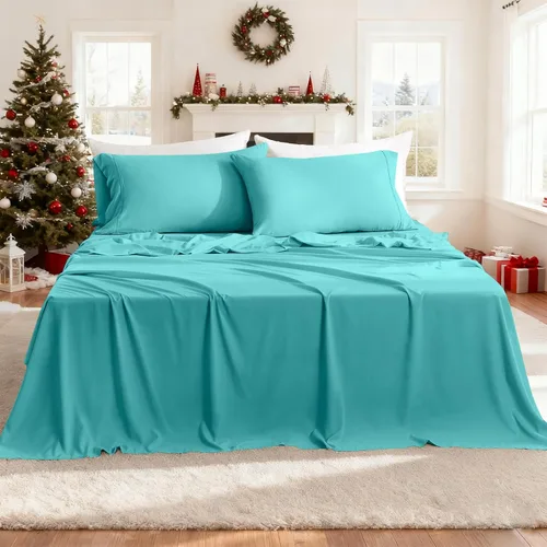 Vista 22 de CozySmile Juego de Sábanas Suaves como Seda Twin XL - Sábanas de Microfibra Transpirable Refrescante de Lujo de 3 Piezas, Bolsillo Profundo de 16
