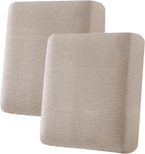 Vista 199 de H.VERSAILTEX Fundas de Cojín de Asiento Individuales Super Elásticas Fundas de Sofá Fundas de Cojín de Sofá Fundas Deslizables Juegos Tela de Sarga