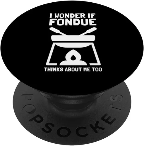 Vista 6 de Swiss Cheese Fondue PopSockets MagSafe PopGrip for iPhone