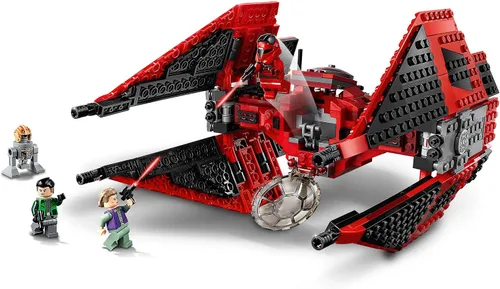 Vista 2 de LEGO Star Wars Resistance Major Vonreg's TIE Fighter 75240 Kit de construcción (496 piezas)