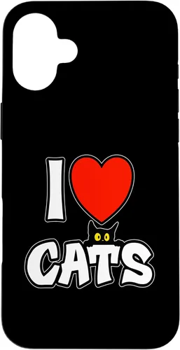 Vista 23 de I Love Cats cat Lover Kitten Parents Feline Fans only Owners Case for iPhone 16