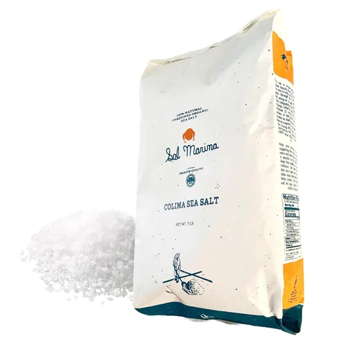 Vista 8 de SAL MARINA Sal marina de Colima sin refinar 5 libras Sal kosher 100% natural - Vegano sin gluten orgánico sal de mesa condimentos alimentos