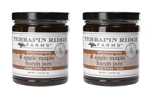 Vista 9 de Terrapin Ridge Farms Apple Maple Bacon Jam - Un tarro de 11 onzas