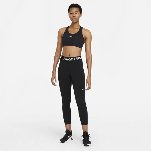 Vista 6 de Nike womens Pro 365women's Mid-rise Cropped Mesh Panel LegginGrade School