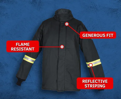 Vista 5 de Oberon Arc Flash Suit Kit - 25CAL - Includes Hood, Coat and Bib - TCG SERIES