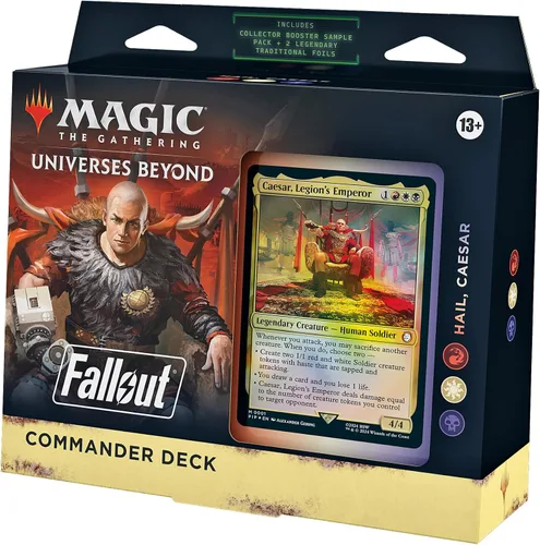 Vista 9 de Magic: The Gathering Fallout Commander Deck Bundle – Incluye todos los 4 mazos (1 Hail Caesar, 1 Scrappy Survivors, 1 Science!, y 1 Mutant Menace)