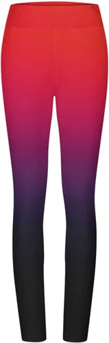 Vista 3 de Huilaibazo Leggings atléticos suaves para mujer, para entrenamiento, yoga, pilates, leggings degradados, pantalones activos elásticos de cintura alta