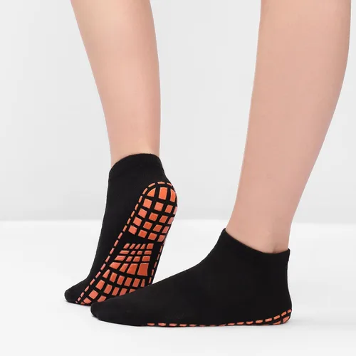 Vista 4 de NOVAYARD 6 pares de calcetines antideslizantes para yoga, pilates, hospital, calcetines pegajosos para hombres y mujeres
