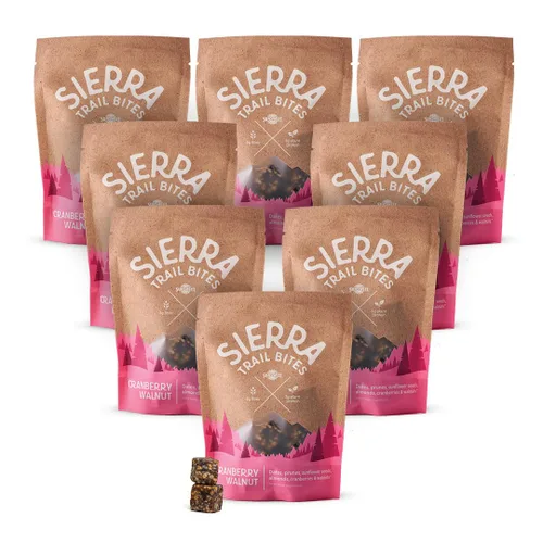Vista 8 de Sunsweet Sierra Trail Bites Snack Pack – Fruit & Nut Trail Mix Bites – 0.11 onzas de proteína a base de plantas, impulso de energía natural